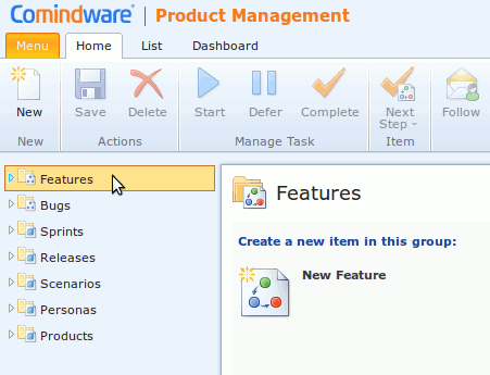 product management workspace