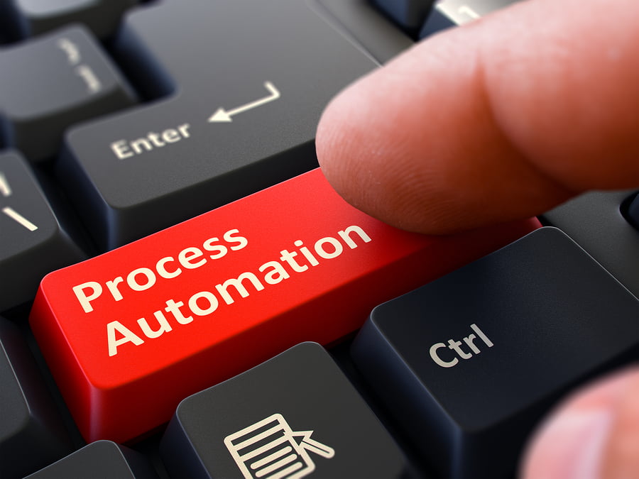 Process Automation - Clicking Red Keyboard Button.