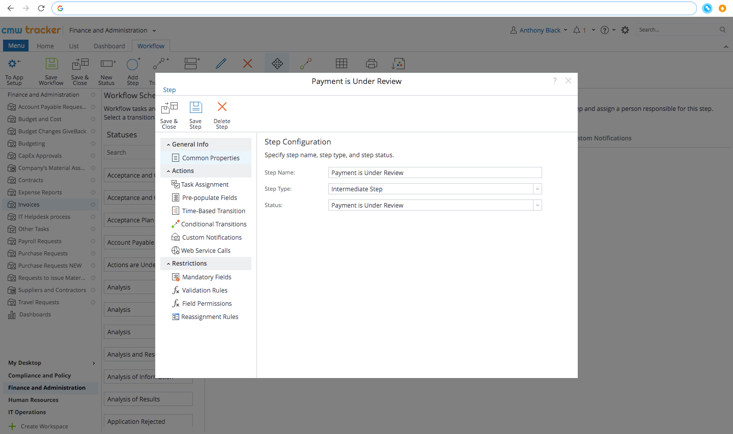 workflow automation tools for bank
