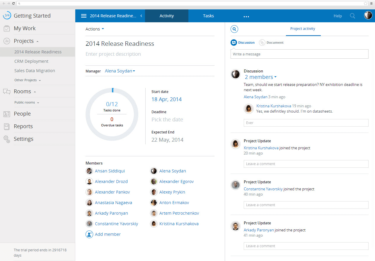 project planning software CMW Lab