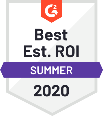 G2 Best Estimated ROI