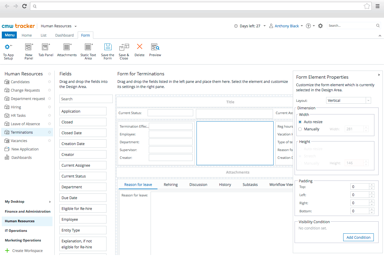 hr workflow execution