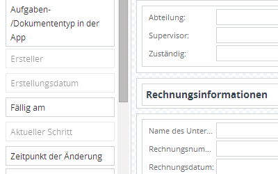 Workflow Formulare